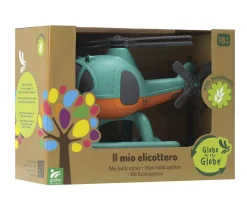 Helicóptero de Bioplástico Naranja