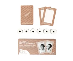 Hoppstar Memo con 6 Rollos de Papel