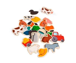 Imanes Animales de Granja 24 Piezas