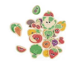 Imanes de Frutas y Verduras