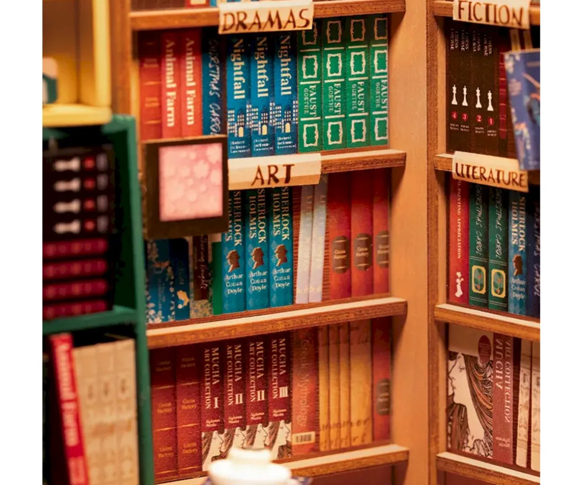 Inserto para Estante Librería Book Nook Shakespeare