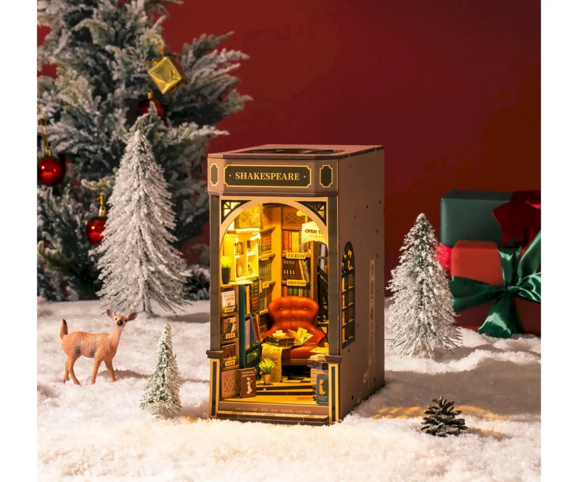 Inserto para Estante Librería Book Nook Shakespeare