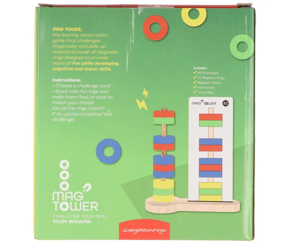 Juego Apilable Mag Tower