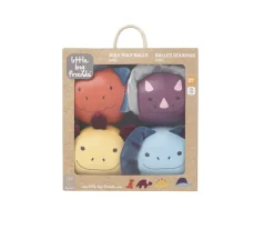 Juego de 4 bolas de Peluche Dino Friends