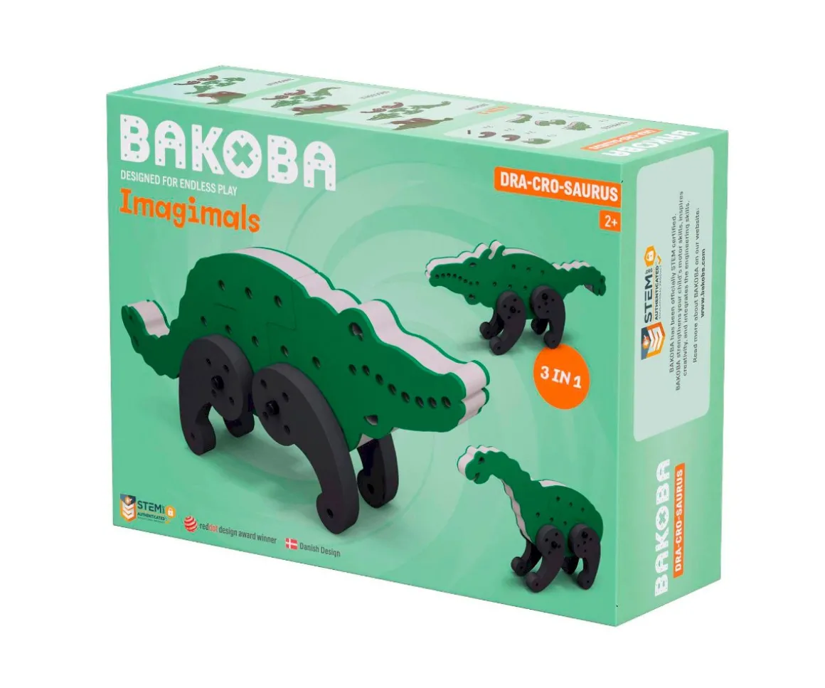 Juego de Construcción BAKOBA Imagimals Dra-Cro-Saurus