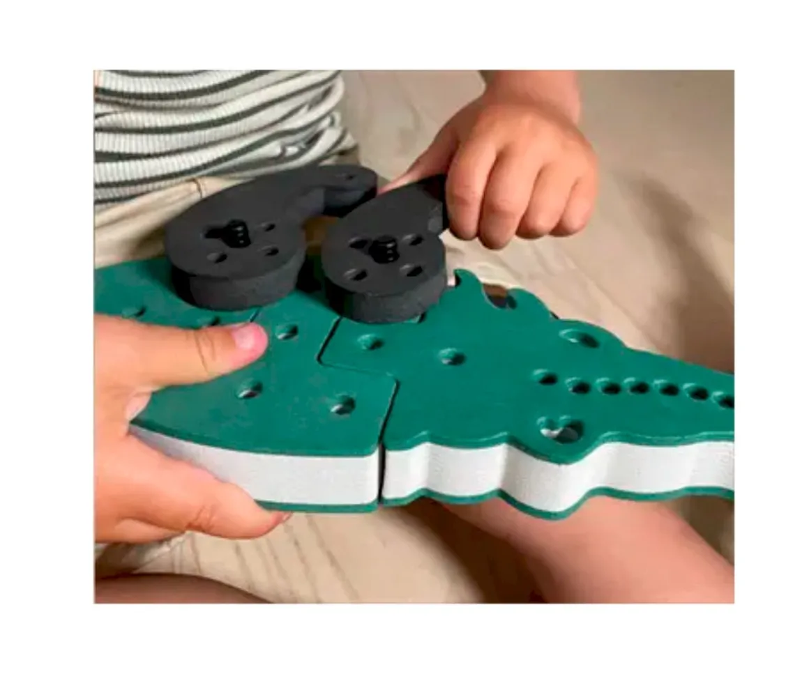 Juego de Construcción BAKOBA Imagimals Dra-Cro-Saurus