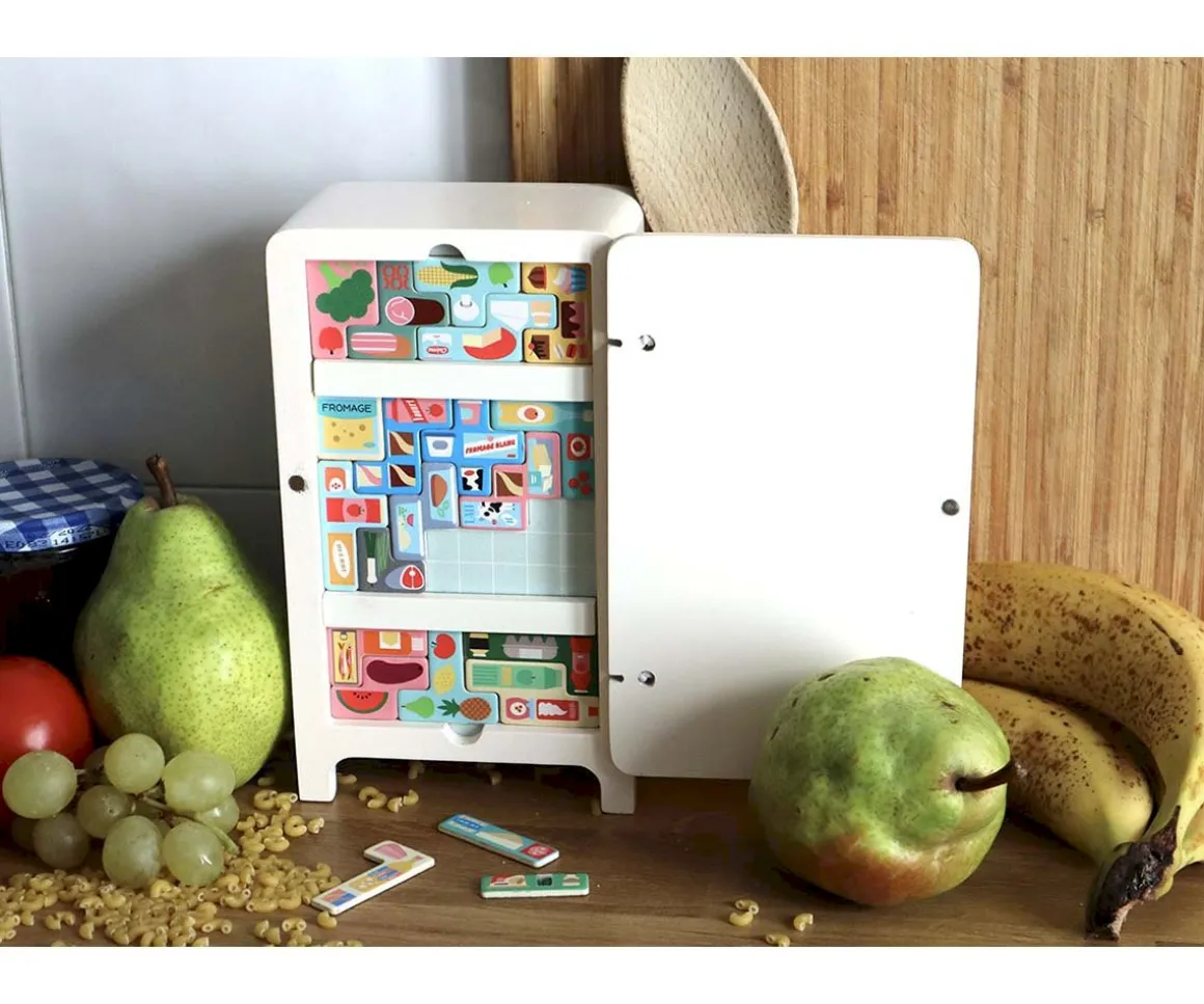 Juego de Lógica de Madera "Nevera Pack It Right"