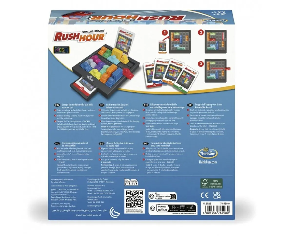 Juego de Lógica Rush Hour