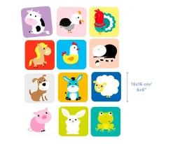 Juego de Memoria Suuuper Size Memory Wild Animals