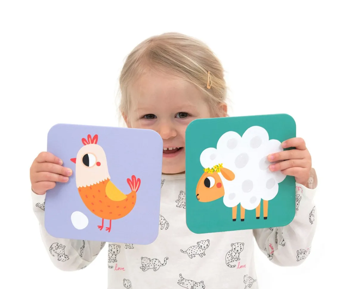 Juego de Memoria XXL Farm Animals