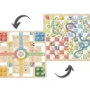 Juego de Mesa 2 en 1: Ludo y Juego de la Serpiente