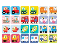 Juego Memory Suuuper Grande Vehículos