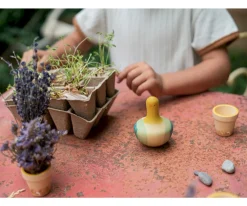 Juguete de Madera Floowing Yellow Bird