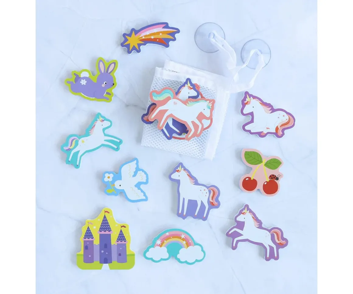Juguetes de Baño Foam Unicorns Dreams