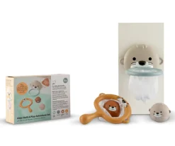 Juguetes para el Baño, Red, Canasta y 2 Pelotas