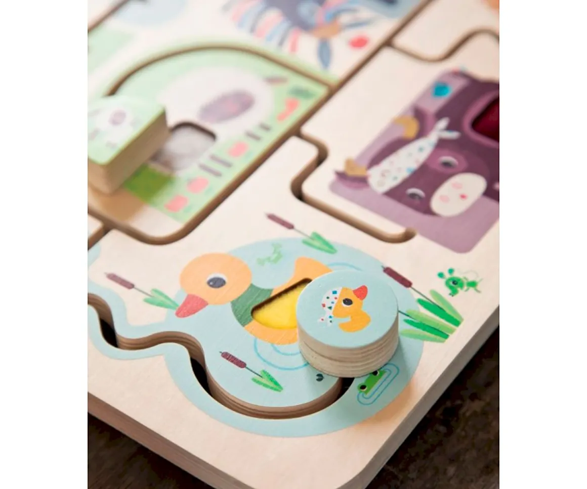 Laberinto Sensorial Granja