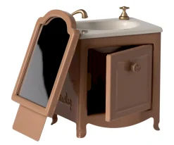 Lavabo Aparador con Espejo para Ratón Dark Powder