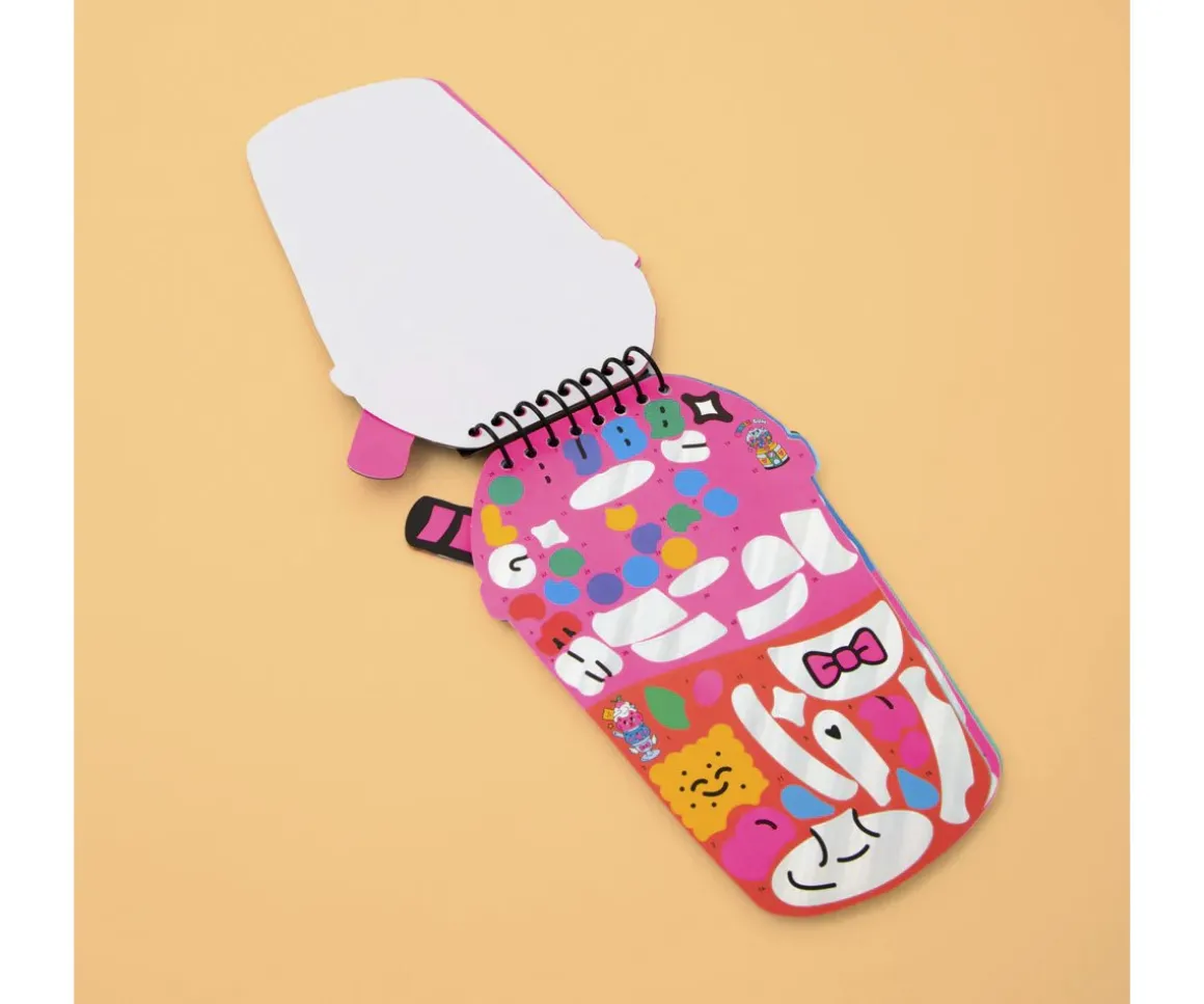 Libro de Pegatinas por Números Bubble Tea