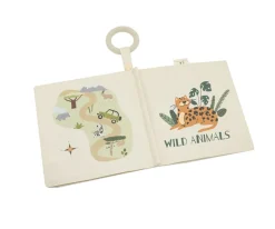 Libro de Tela y Texturas Animales Salvajes