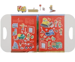 Libro Magnético Aventuras Construcciones