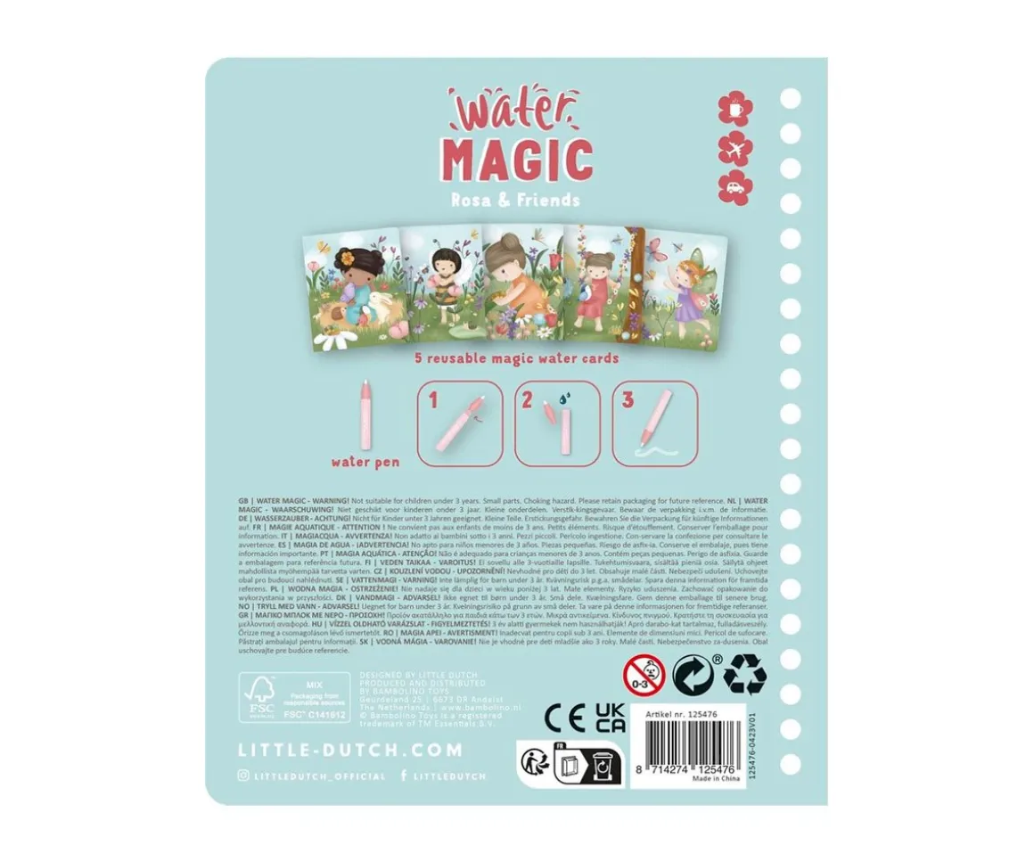 Libro Mágico para Colorear Rosa & Friends