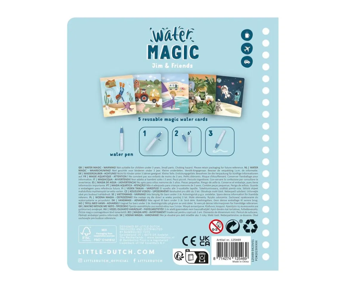 Libro Mágico para Colorear Jim & Friends