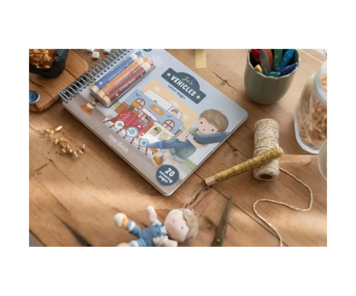 Libro Mágico Vehículos con Jim