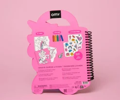 Libro OMY con Pinturas y Pegatinas Lily