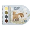 Libro para Colorear con Acuarelas Forest Friends