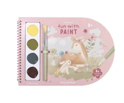 Libro para Colorear con Acuarelas Fairy Garden