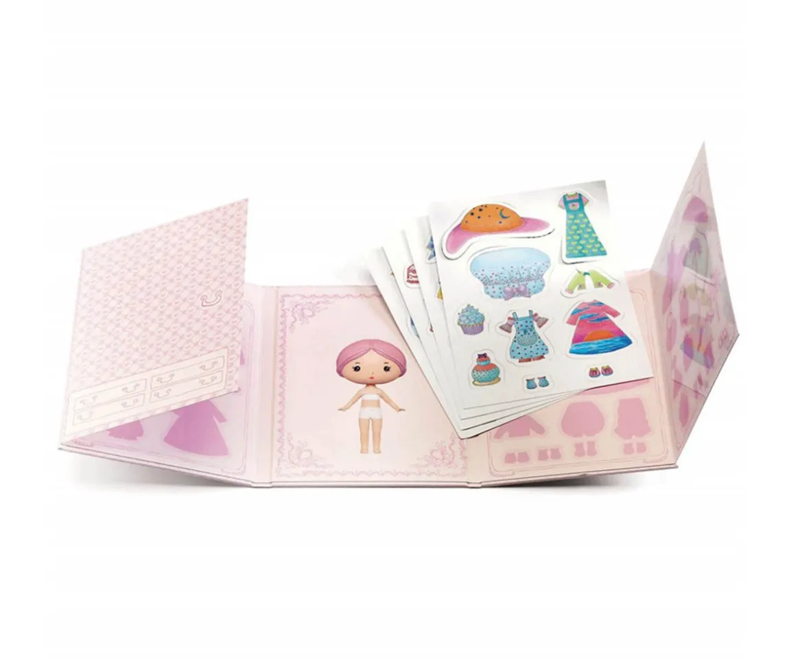Libro Pegatinas Reutilizables Mis Lily Pink