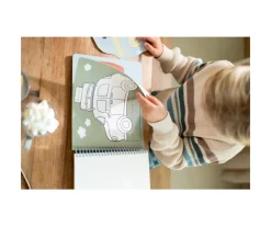 Libro Recorta y Pinta Vehículos