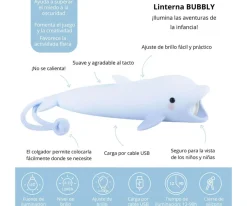 Linterna de Silicona Bubbly