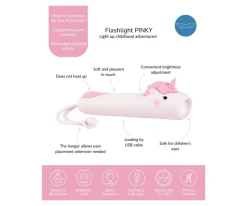 Linterna de Silicona Unicorn Pinky