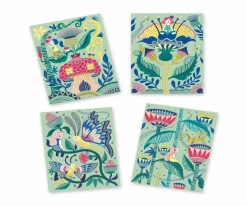 Láminas para Rascar Jardín Imaginario