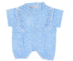 Lola La Chimpancé con Body Popelín Topos Royal y Gorro Pescador