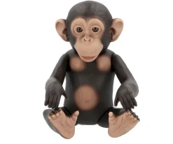 Lola La Chimpancé con Body Popelín Topos Royal y Gorro Pescador