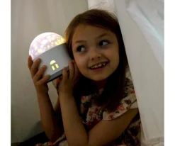 Luz Nocturna GIOstar Casita con Caja de Música