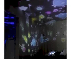 Luz Nocturna GIOstar Casita con Caja de Música