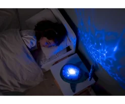 Luz Nocturna Recargable Tranquil Whale Azul