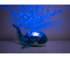 Luz Nocturna Recargable Tranquil Whale Azul
