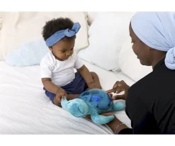 Luz Nocturna Recargable Tranquil Turtle Aqua