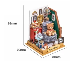Maqueta en Miniatura Holiday Living Room