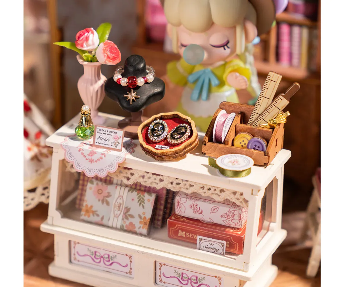 Maqueta en Miniatura Sastrería de Elsa