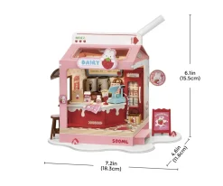 Maqueta en Miniatura Strawberry Milk Box