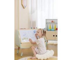 Mesa de Dibujo y Biblioteca 2 en 1