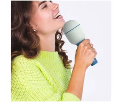 Micrófono Inalámbrico y Karaoke Micro Groovy Navy