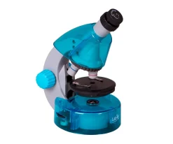 Microscopio Levenhuk LabZZ M101 Azul + Libro Educativo