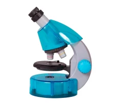 Microscopio Levenhuk LabZZ M101 Azul + Libro Educativo