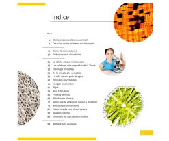 Microscopio Levenhuk LabZZ M101 Azul + Libro Educativo